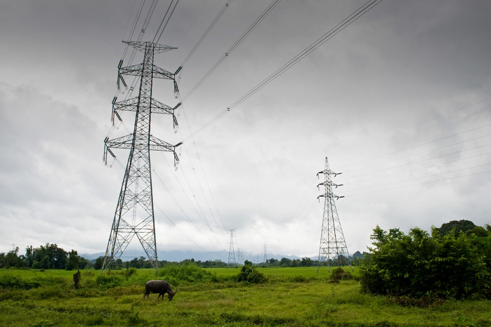 Power transmission lines from the Nam Theun 2 Hydropower facility. https://adbphotos.adb.org/