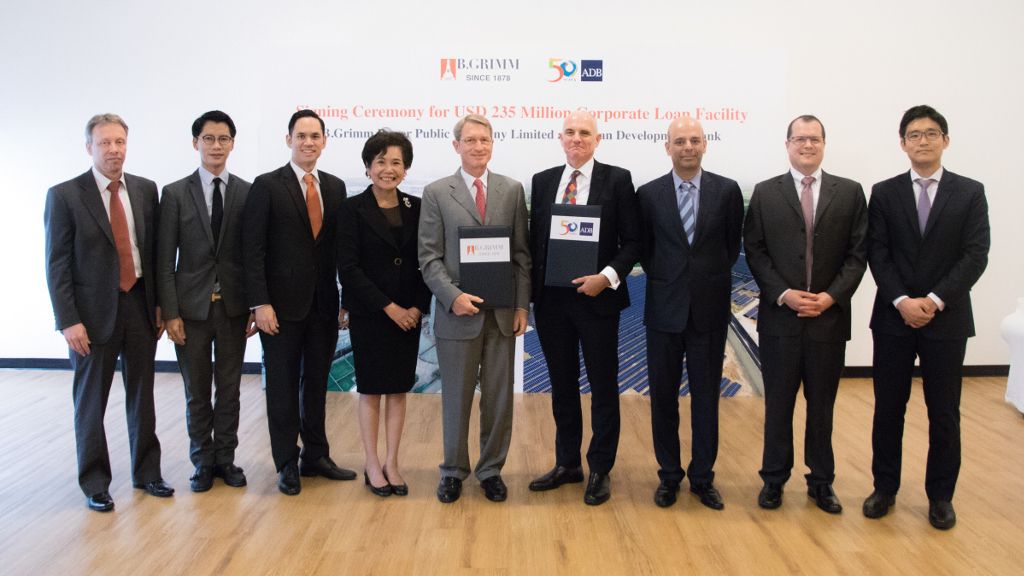 ADB, B.Grimm Power Expand Support for Renewable Energy in ASEAN