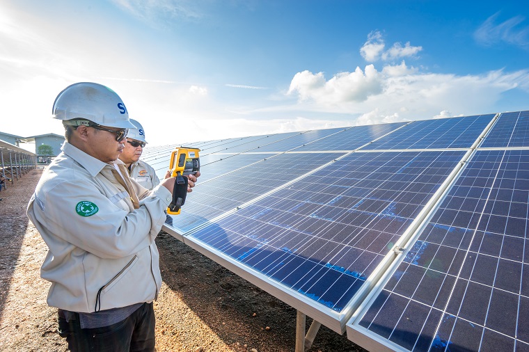 Thailand’s Sunny Bangchak Solar Farm