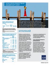 Asian Development Bank and Myanmar: Fact Sheet